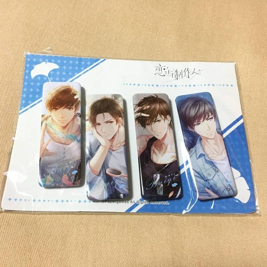 ハク 缶バッジ トレーディング 恋プロ 恋とプロデューサー 恋与制作人